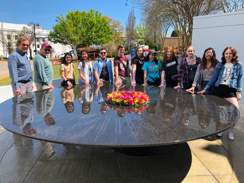 Honors 2019 research trip group